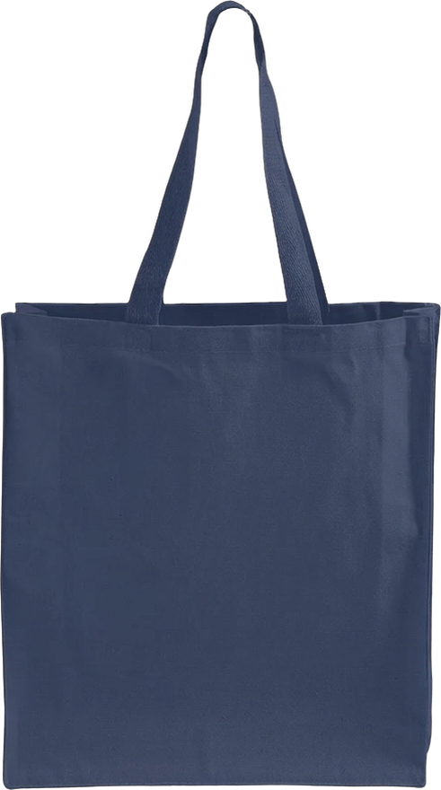 Navy Canvas Tote