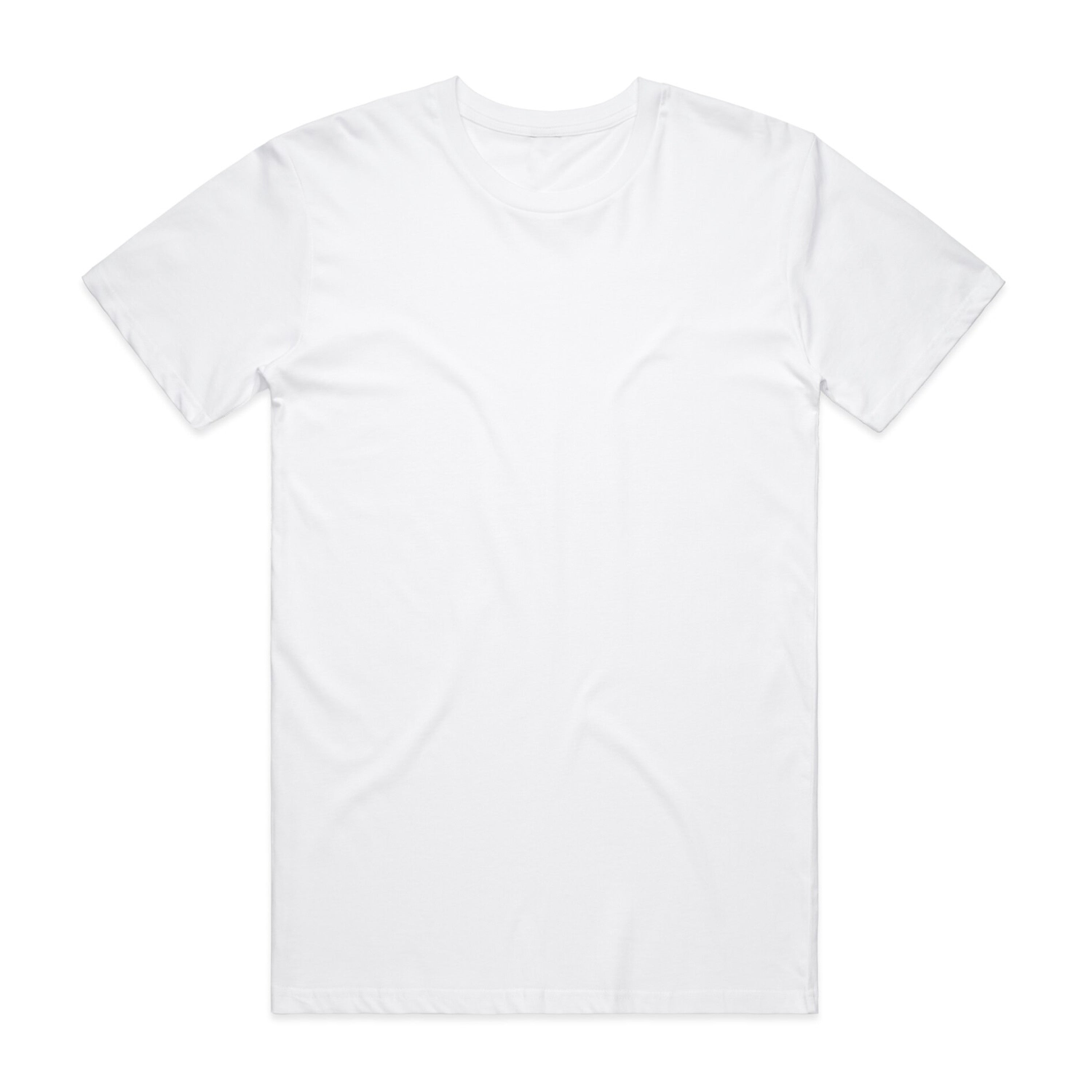 White basic tee sale